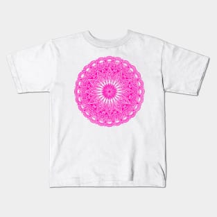 Mandala (pink) Kids T-Shirt